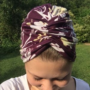 Eggplant Turban